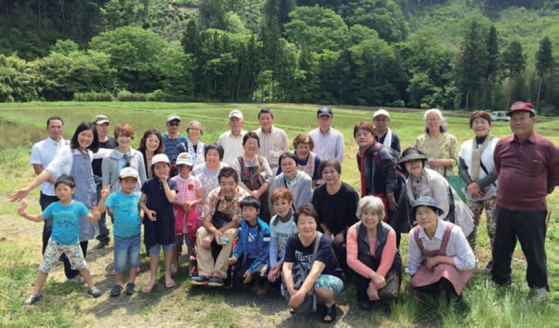 農業体験集合写真